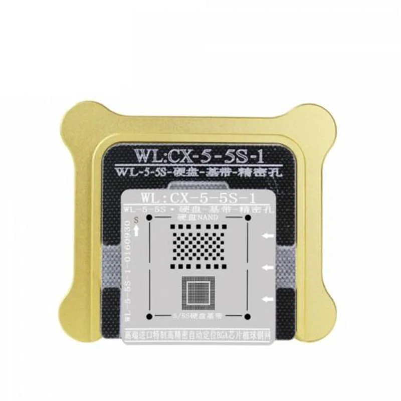 WL NAND Baseband IC BGA Reballing Stencil Positioning Mold for iPhone 6 7 8 X XS XR XSMAX
WL NAND Baseband IC BGA Reballing Stencil Positioning Mold for iPhone 6 7 8 X XS XR XSMAX