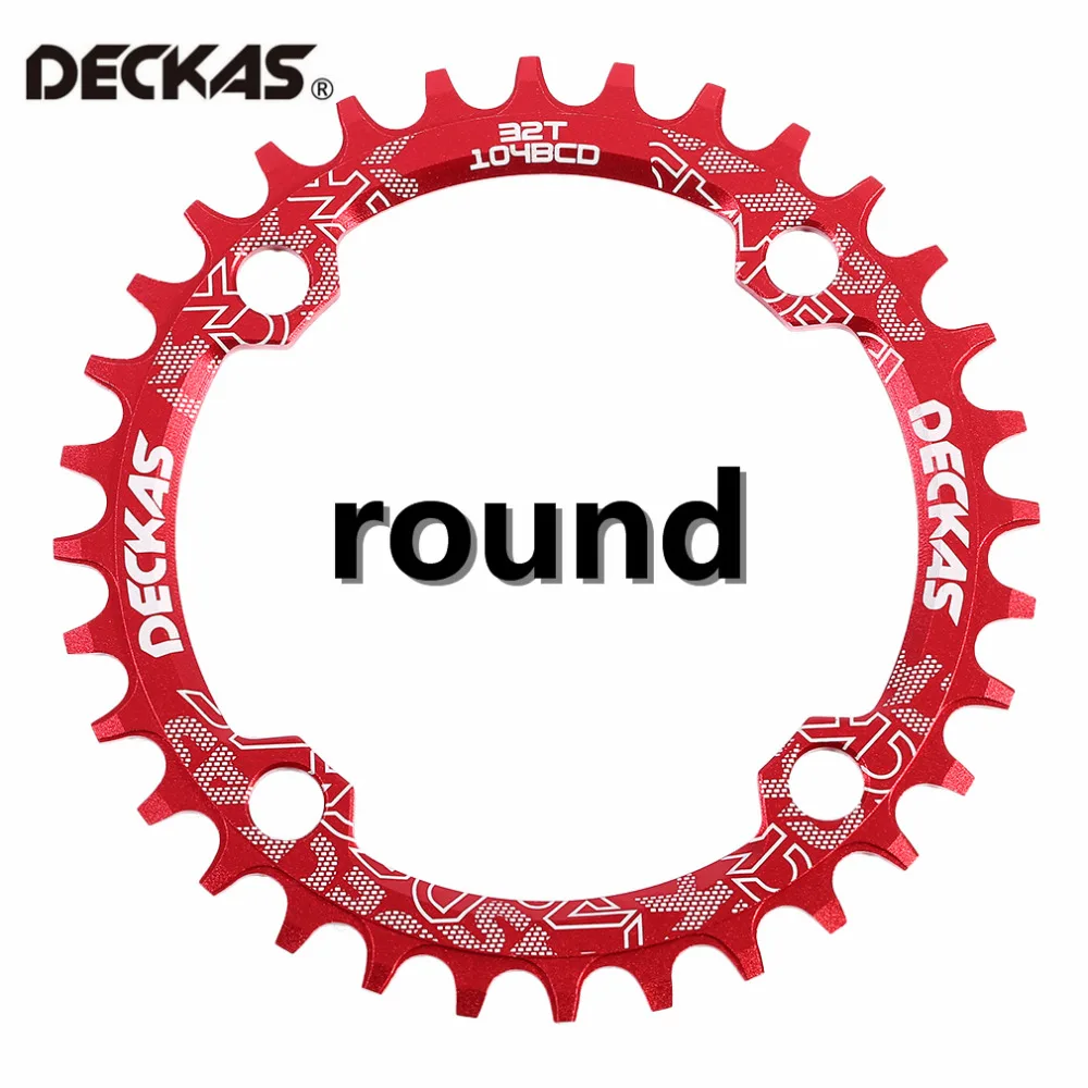 DECKAS Narrow Wide Bike MTB Crank Round Oval Chainring Chain Ring Bicycle Chainwheel Bike Circle Single Plate 32T/34T/36T/38T
DECKAS Narrow Wide Bike MTB Crank Round Oval Chainring Chain Ring Bicycle Chainwheel Bike Circle Single Plate 32T/34T/36T/38T
