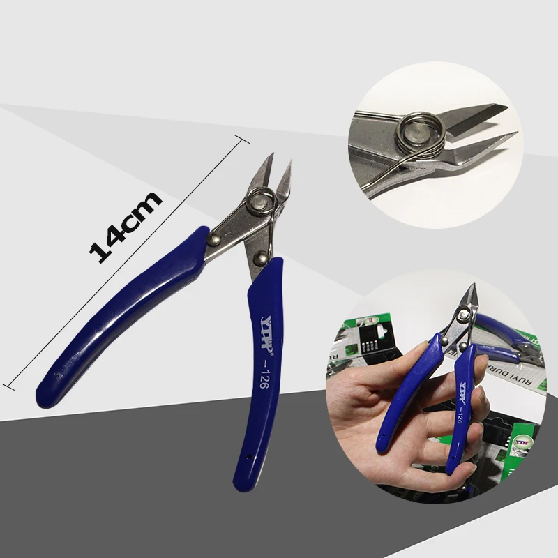 1Pc Diagonal Pliers Electrical Wire Cable Cutters Cutting Side pliers use for repaire electronic components , thin copper wire
1Pc Diagonal Pliers Electrical Wire Cable Cutters Cutting Side pliers use for repaire electronic components , thin copper wire