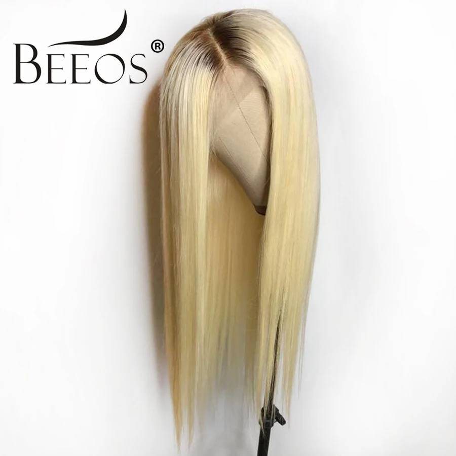 Beeos #4T#613 Glueless Full Lace Human Hair Wigs With Baby Hair Ombre Blonde Pre Plucked Remy Hair Peruvian Wigs For Women 130%
Beeos #4T#613 Glueless Full Lace Human Hair Wigs With Baby Hair Ombre Blonde Pre Plucked Remy Hair Peruvian Wigs For Women 130%
