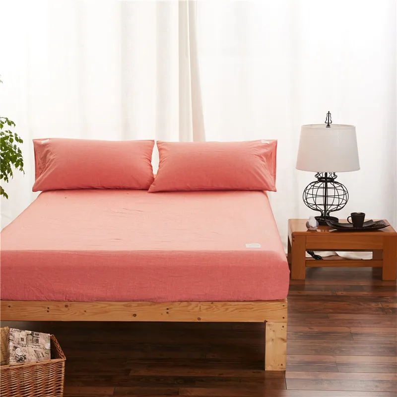 Fashion Orange Solid Color 3Pc 100% Cotton Fitted Sheet Mattress Cover Bedding Four Corners With Elastic Band Bed Sheet Set Soft
Fashion Orange Solid Color 3Pc 100% Cotton Fitted Sheet Mattress Cover Bedding Four Corners With Elastic Band Bed Sheet Set Soft