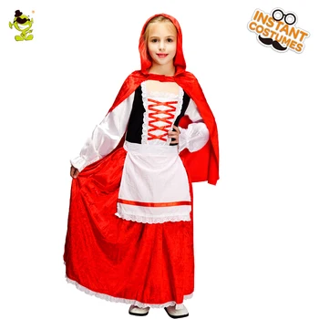 QLQ New Girl's Red Riding Costume Cosplay Little Girl Red Dress Imitation Parties Red Riding Clothes for Carnival Party
QLQ New Girl's Red Riding Costume Cosplay Little Girl Red Dress Imitation Parties Red Riding Clothes for Carnival Party