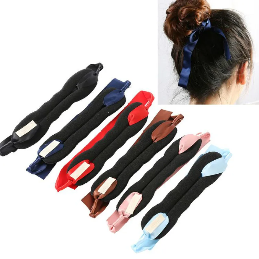 Women Magic Tools Foam Sponge Messy Donut Bun Hairstyle Bows Headwear Girls Elastic Hair Braiders Hair Accessories
Women Magic Tools Foam Sponge Messy Donut Bun Hairstyle Bows Headwear Girls Elastic Hair Braiders Hair Accessories