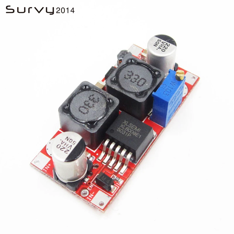 1pcs Boost Buck DC-DC Adjustable Step Up Down Converter XL6009 Power Supply Module 20W 5-32V to 1.2-35V
1pcs Boost Buck DC-DC Adjustable Step Up Down Converter XL6009 Power Supply Module 20W 5-32V to 1.2-35V