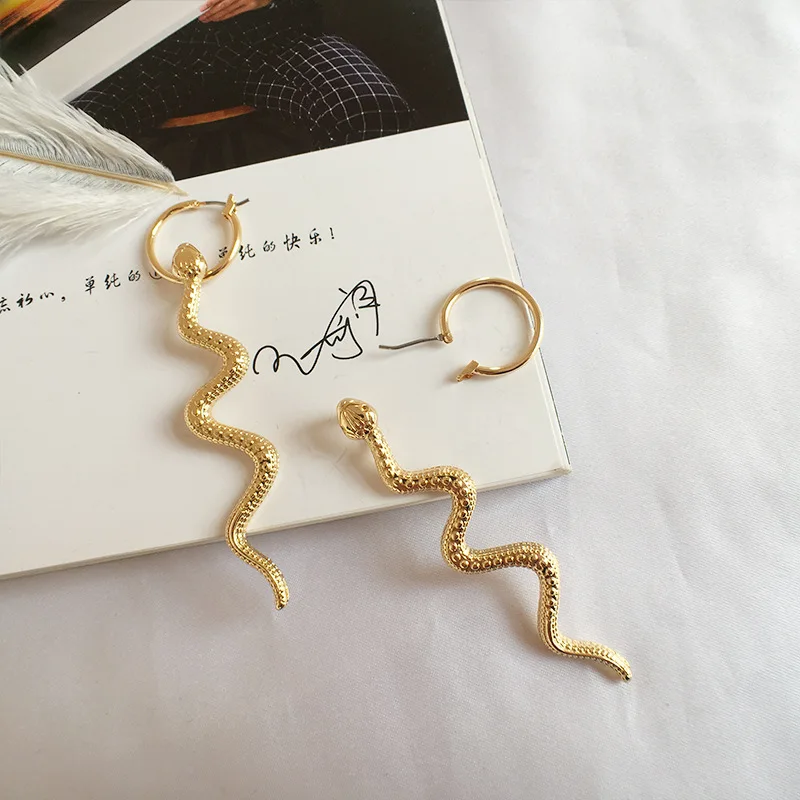 Long SerpentineTemperament Earrings Personality Ladies Fashion Exaggerated Geometric Type Retro Tassel Earrings
Long SerpentineTemperament Earrings Personality Ladies Fashion Exaggerated Geometric Type Retro Tassel Earrings