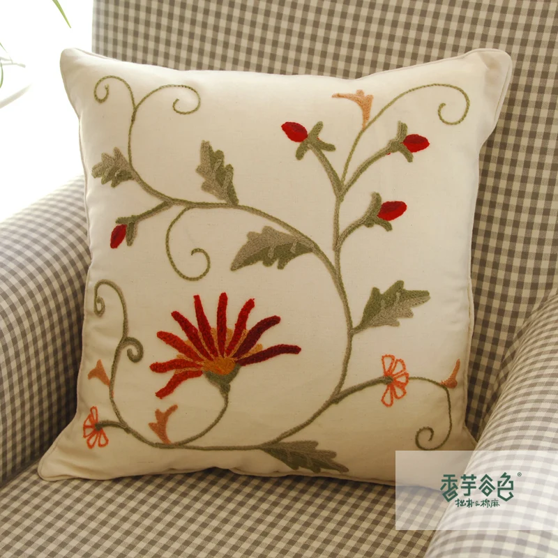 Chinese Handmade Embroidered Throw Pillow Covers Plant Throw Pillow Covers
Chinese Handmade Embroidered Throw Pillow Covers Plant Throw Pillow Covers
