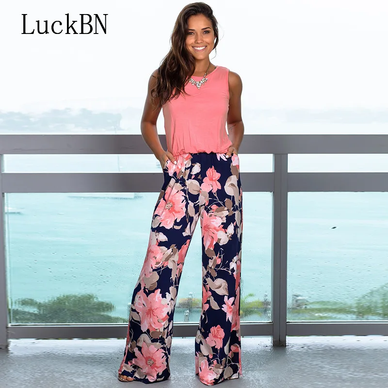Summer Jumpsuit Overalls for Women Floral Jumpsuit Pocket Off Shoulder Sleeveless Rompers Long Playsuit Jumpsuit Plus Size Pink
Summer Jumpsuit Overalls for Women Floral Jumpsuit Pocket Off Shoulder Sleeveless Rompers Long Playsuit Jumpsuit Plus Size Pink