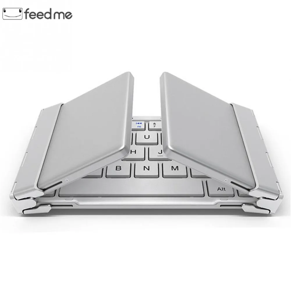 Portable Pocket Folding Keyboard Aluminum Bluetooth Foldable Wireless Travel Keypad for iphone ipad Macbook Tablet Keyboard
Portable Pocket Folding Keyboard Aluminum Bluetooth Foldable Wireless Travel Keypad for iphone ipad Macbook Tablet Keyboard