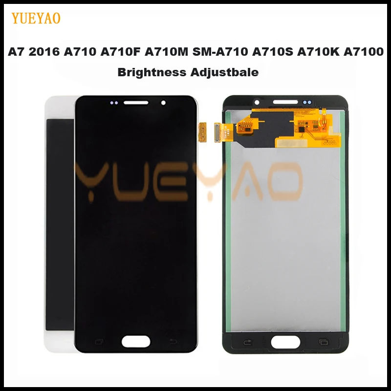 Replacement LCD Display For Samsung Galaxy A7 2016 A710 A710F A710M LCD Display Touch Screen Digitizer Assembly
Replacement LCD Display For Samsung Galaxy A7 2016 A710 A710F A710M LCD Display Touch Screen Digitizer Assembly