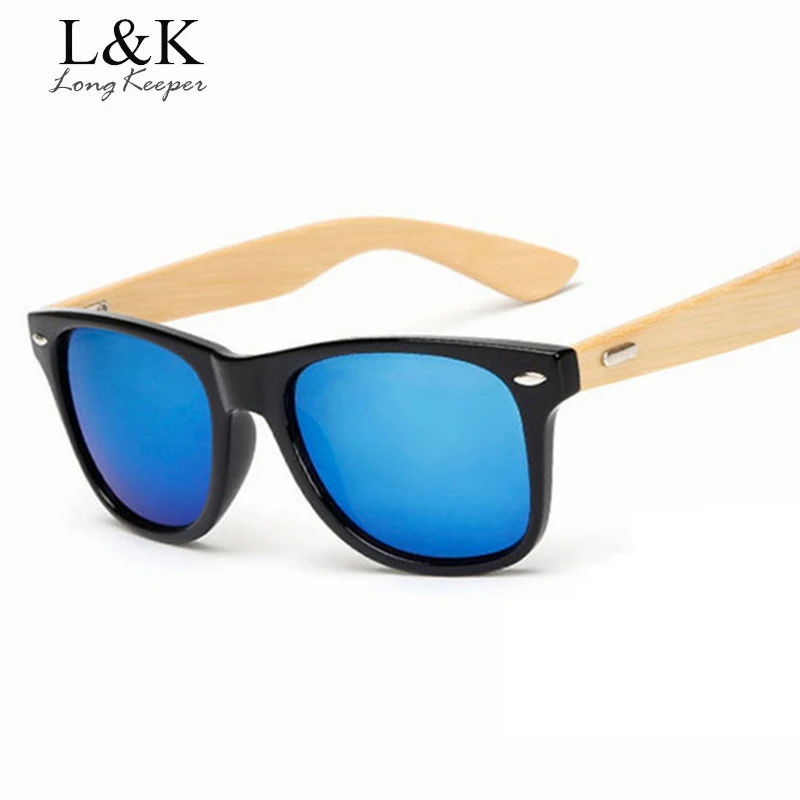 Солнцезащитные очки Long Keeper с бамбуковыми дужками для мужчин и женщин
