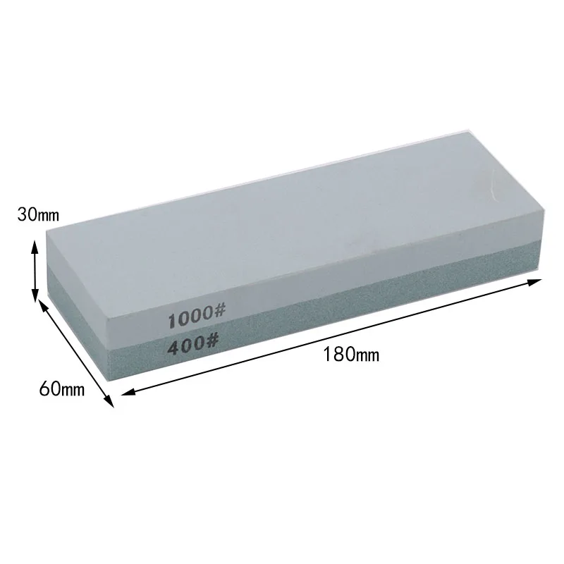 400# 1000# Double Side Polish Kitchen Knife Sharpening Tool Stone Honing Grindstone Whetstone Sharpener
400# 1000# Double Side Polish Kitchen Knife Sharpening Tool Stone Honing Grindstone Whetstone Sharpener