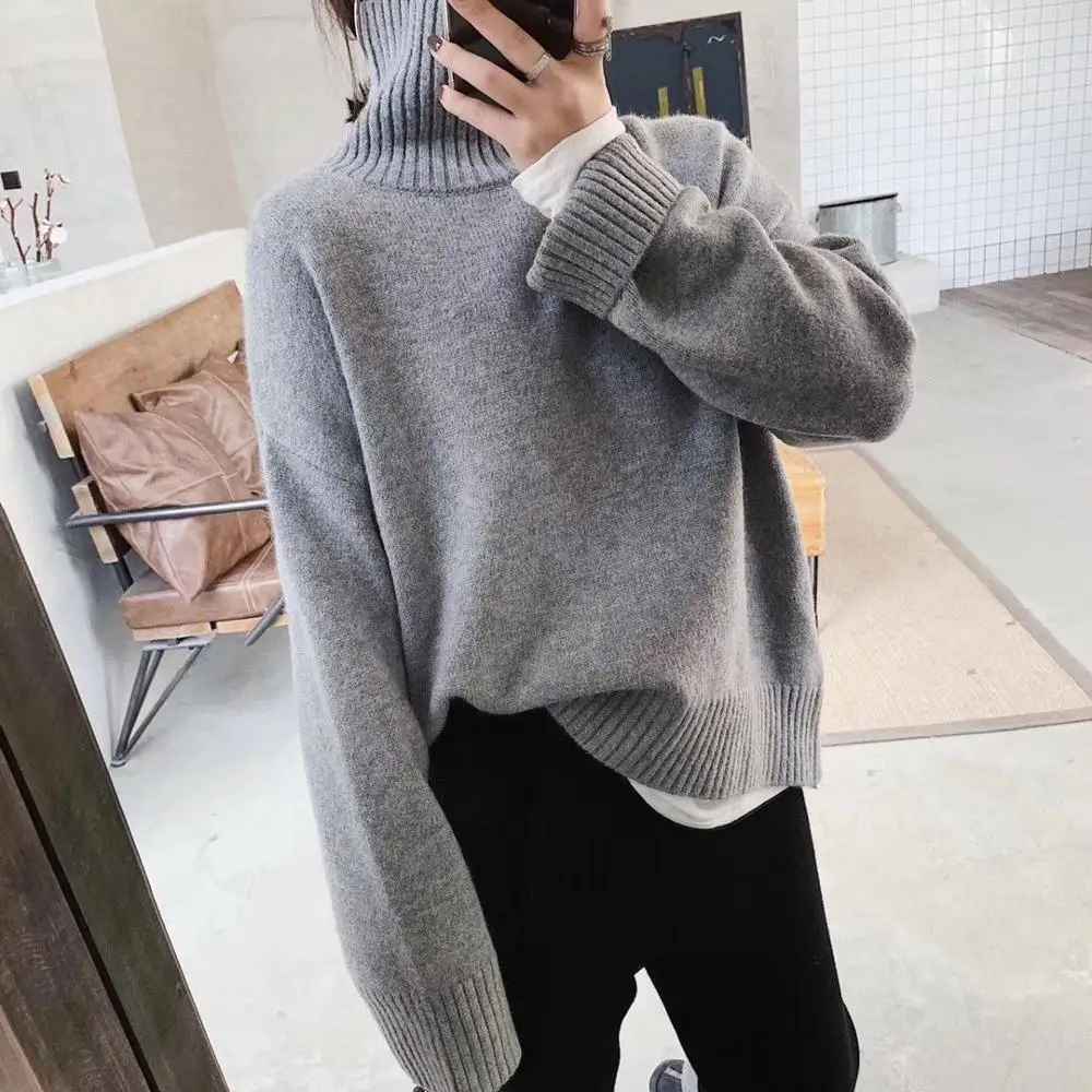 2019 New Rabbit Hair Sweater Women Knitted Streetwear Pullovers Turtleneck Stretchable Winter Clothes Women
2019 New Rabbit Hair Sweater Women Knitted Streetwear Pullovers Turtleneck Stretchable Winter Clothes Women