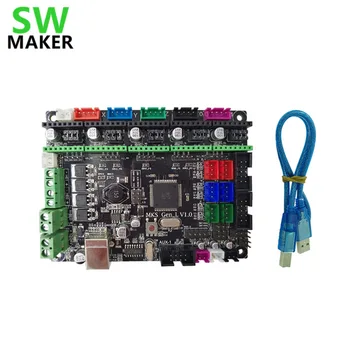 Controller PCB board MKS Gen L V1.0 integrated mainboard compatible Ramps1.4/ Mega 2560 R3 support A4988/DRV8825/TMC2100/LV8729
Controller PCB board MKS Gen L V1.0 integrated mainboard compatible Ramps1.4/ Mega 2560 R3 support A4988/DRV8825/TMC2100/LV8729