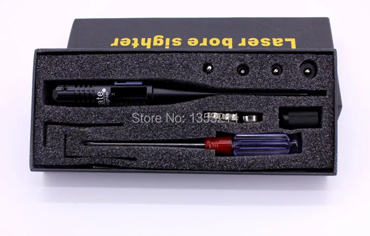 Good Accurate Laser Bore Sighter Sight Collimator for 0.22 to 0.50 Handguns & Rifles & Sights & Riflescopes
Good Accurate Laser Bore Sighter Sight Collimator for 0.22 to 0.50 Handguns & Rifles & Sights & Riflescopes