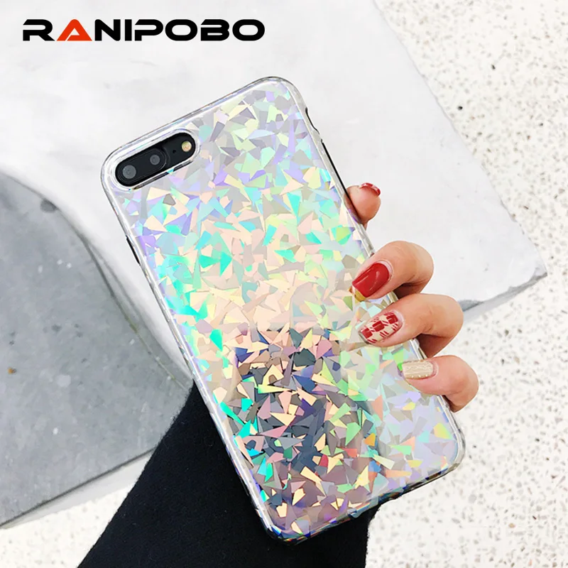 Bling Sequins Laser Light Phone Case For iPhone 6 6S 7 Plus 8Plus Geometry Pattern Soft TPU Phone Back Cover for iPhone X
Bling Sequins Laser Light Phone Case For iPhone 6 6S 7 Plus 8Plus Geometry Pattern Soft TPU Phone Back Cover for iPhone X