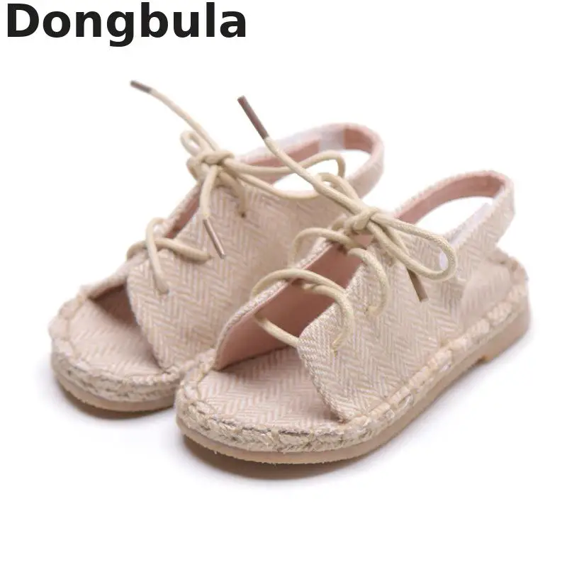 Summer Kids Sandals For Girls Linen Fisherman Beach Shoes Baby Comfortable Light Princess Sandals Children Flat Casual Slippers
Summer Kids Sandals For Girls Linen Fisherman Beach Shoes Baby Comfortable Light Princess Sandals Children Flat Casual Slippers
