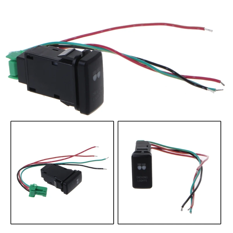 12-24V Laser Push Button Rocker Toggle Switch LED Bar Light Car Auto ON-OFF Single Button Switch for Toyota Car Styling
12-24V Laser Push Button Rocker Toggle Switch LED Bar Light Car Auto ON-OFF Single Button Switch for Toyota Car Styling