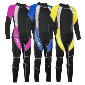 C355 Children's Sun Protection Swimsuit Long Sleeve Snorkeling Suit Siamese Swimming Quick-drying diving suit Jellyfish 2MM
C355 Children's Sun Protection Swimsuit Long Sleeve Snorkeling Suit Siamese Swimming Quick-drying diving suit Jellyfish 2MM