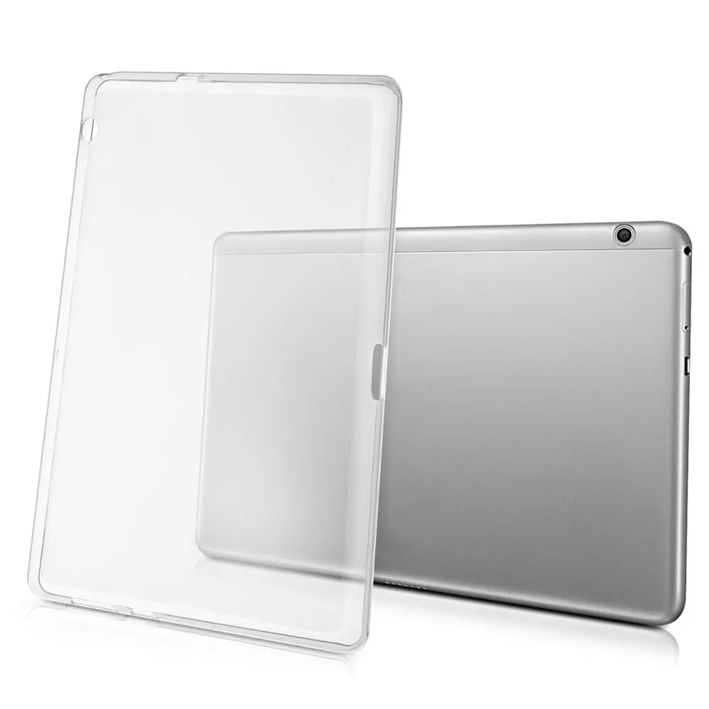 7/8/9. 6 &quotчехол для Huawei MediaPad T3 с прозрачным мягким силиконовым чехлом планшета