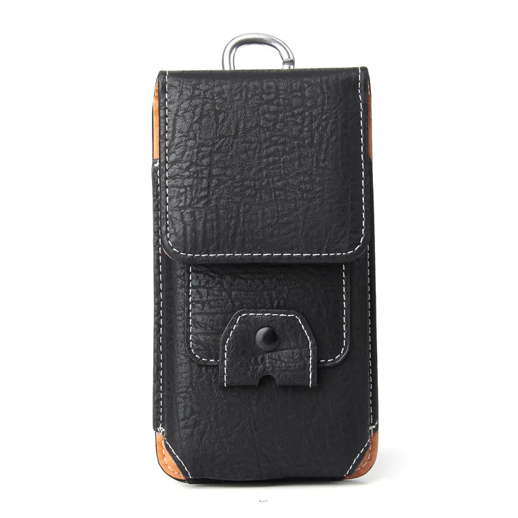 Leather Phone Pouch For xiaomi redmi note 4 7 pro note 5 plus mi a2 note 6 pro xiomi mi 9 8 lite a1 Belt Clip holster Waist Bags (17)