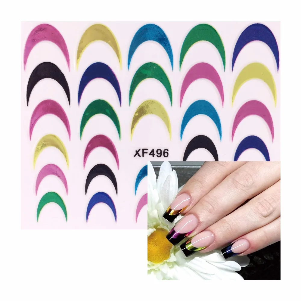 FWC 2019 Women Fashion 3D Decals Nail Stickers Foil Polish Wraps Nail DIY Decorations 496
FWC 2019 Women Fashion 3D Decals Nail Stickers Foil Polish Wraps Nail DIY Decorations 496
