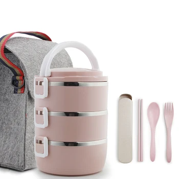 1-4 Layer Large Stainless Steel Food Container Storage Thermos Kids Adult Lunch Box Plastic Bento Boxs Leak-Proof Dinnerware Set
1-4 Layer Large Stainless Steel Food Container Storage Thermos Kids Adult Lunch Box Plastic Bento Boxs Leak-Proof Dinnerware Set