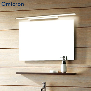 Omicron Modern Minimalism Bathroom White LED Wall Light Mirror Front Lighting Waterproof Antifogging LED Wall Lamp Sconce
Omicron Modern Minimalism Bathroom White LED Wall Light Mirror Front Lighting Waterproof Antifogging LED Wall Lamp Sconce