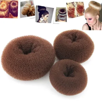 3 PCS Classy Round Brown Hair Former Doughnut Ring Styling Mesh Chignon Maker Tools Hair Bun Maker Fashion Hair Styling Tools
3 PCS Classy Round Brown Hair Former Doughnut Ring Styling Mesh Chignon Maker Tools Hair Bun Maker Fashion Hair Styling Tools