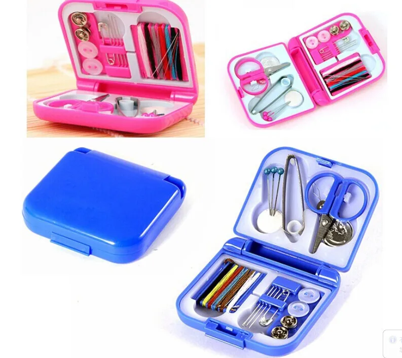 100pcs Portable Travel Sewing Kits Box Needle Threads Scissor Thimble Home Tools
100pcs Portable Travel Sewing Kits Box Needle Threads Scissor Thimble Home Tools