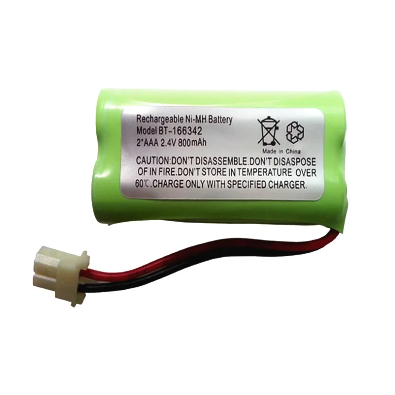 1PCS BT-166342 2.4V 800mAh Ni-MH Rechargeable Battery pack inner cell for cordless phone BT-166342
1PCS BT-166342 2.4V 800mAh Ni-MH Rechargeable Battery pack inner cell for cordless phone BT-166342