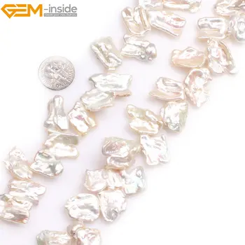 Gem-inside Natural Top Drilled White Pink Purple Flat Freeform Stick Freshwater Cultured Pearls Beads for Jewelry Making 15''DIY
Gem-inside Natural Top Drilled White Pink Purple Flat Freeform Stick Freshwater Cultured Pearls Beads for Jewelry Making 15''DIY