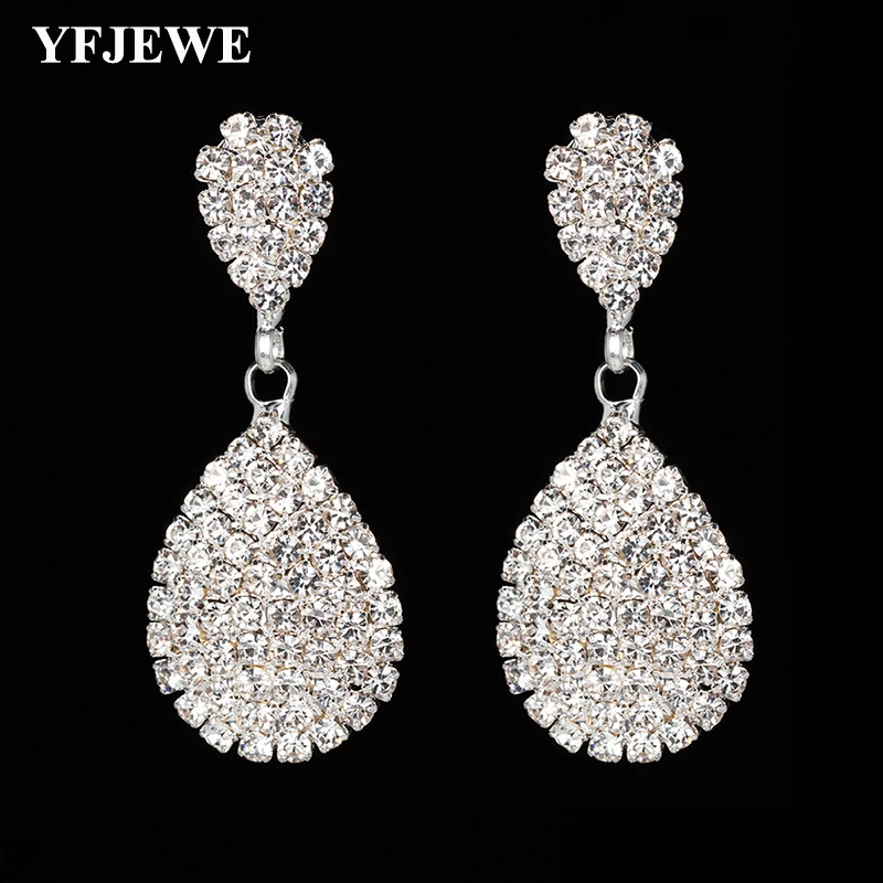 YFJEWE Shining Crystal Rhinestone Round Hoops Pendant Dangle Earrings Geometric Circle Drop Earrings Women Jewelry Gifts E603
YFJEWE Shining Crystal Rhinestone Round Hoops Pendant Dangle Earrings Geometric Circle Drop Earrings Women Jewelry Gifts E603