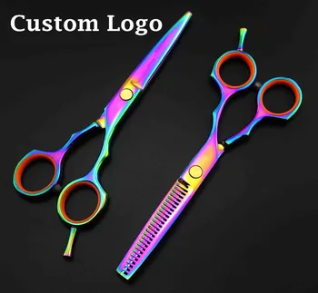 Custom Single-Tailed 440c 5.5 inch colors cutting barber makas thinning scisor cut hair scissor shears hairdressing scissors set
Custom Single-Tailed 440c 5.5 inch colors cutting barber makas thinning scisor cut hair scissor shears hairdressing scissors set