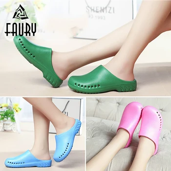 Breathable Nursing Protective Shoes Hospital Doctor Work Medical Scrub Slipper Summer Surgical Operating Footwear Anti-slip Shoe
Breathable Nursing Protective Shoes Hospital Doctor Work Medical Scrub Slipper Summer Surgical Operating Footwear Anti-slip Shoe