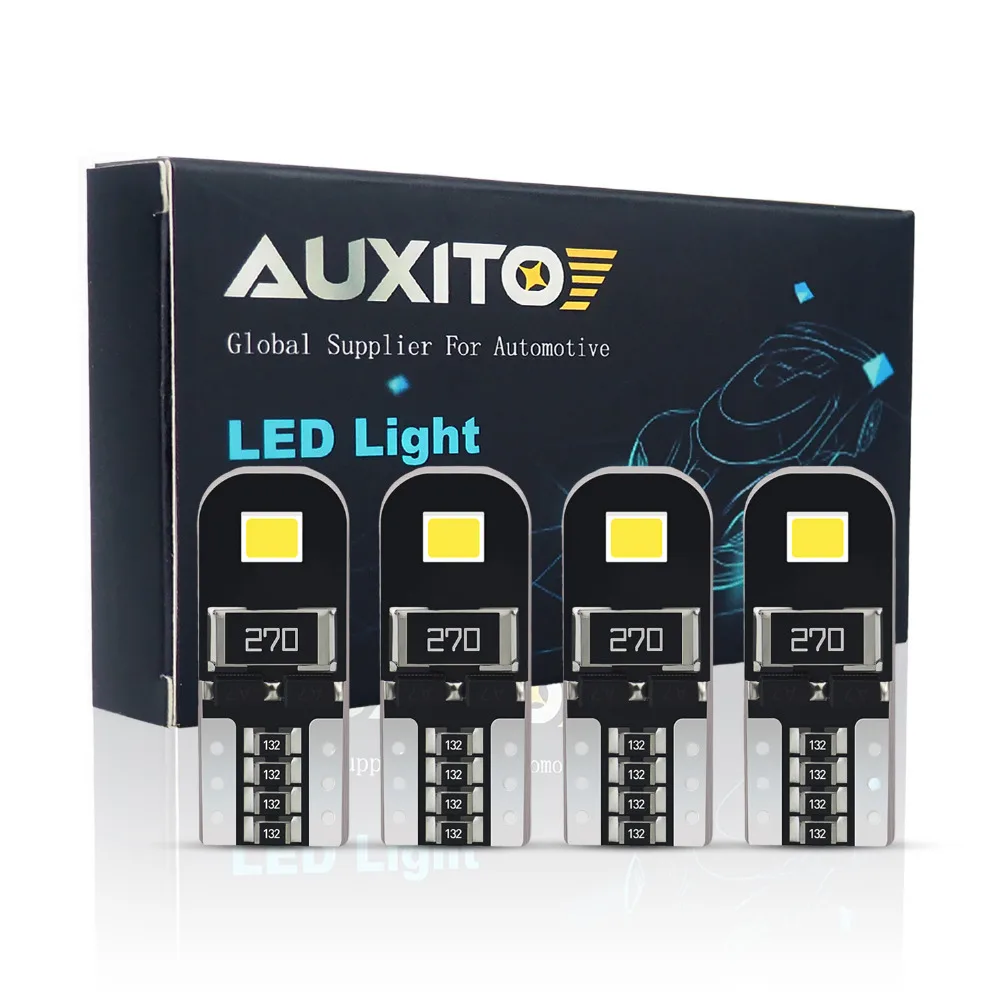 4Pcs T10 W5W LED Canbus Lamp 2835 2SMD Car Interior Lighting 194 168 License Plate Light Bulb for Auto No Error 12V White
4Pcs T10 W5W LED Canbus Lamp 2835 2SMD Car Interior Lighting 194 168 License Plate Light Bulb for Auto No Error 12V White