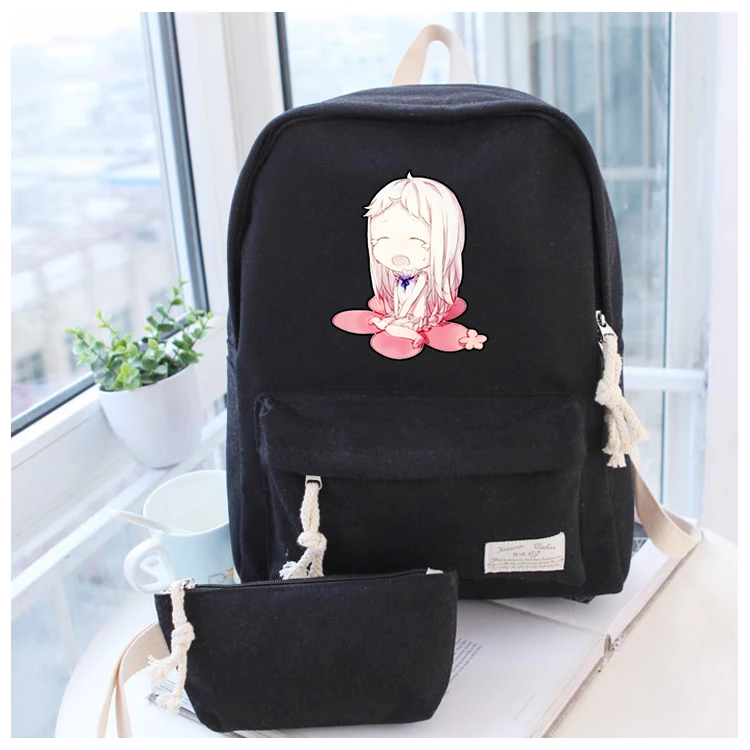 Anime We Still Don't Know the Name of the Flower We Saw That Day Cosplay Anime student campus men and women backpack
Anime We Still Don't Know the Name of the Flower We Saw That Day Cosplay Anime student campus men and women backpack