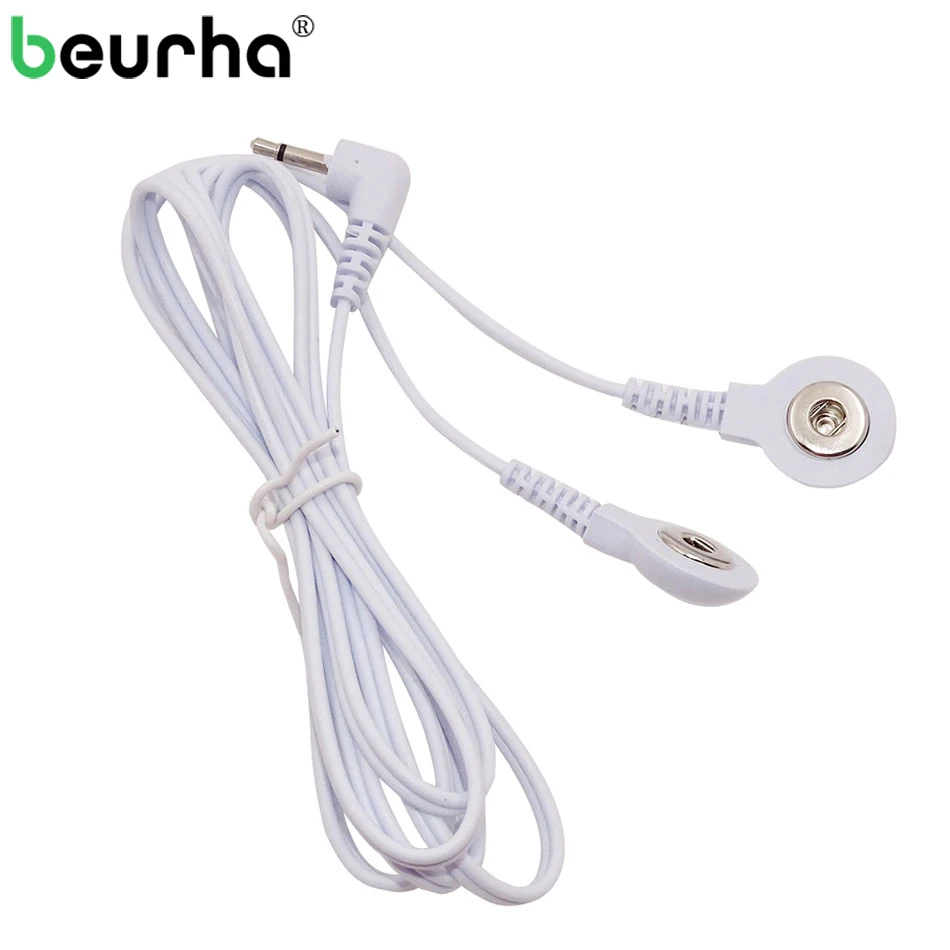 1PC Durable Replacement Electrode Pads Tens Unit Lead Wires Cables for Tens EMS Standard 5mm Connection Massage Tools 2-Way
1PC Durable Replacement Electrode Pads Tens Unit Lead Wires Cables for Tens EMS Standard 5mm Connection Massage Tools 2-Way