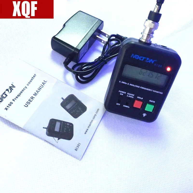 XQF Walkie Talkie Frequency Counter 0.3MHz-2.8GHz for Two Way Radio Wireless Electronic Equipment MAXTON X100 Handheld
XQF Walkie Talkie Frequency Counter 0.3MHz-2.8GHz for Two Way Radio Wireless Electronic Equipment MAXTON X100 Handheld