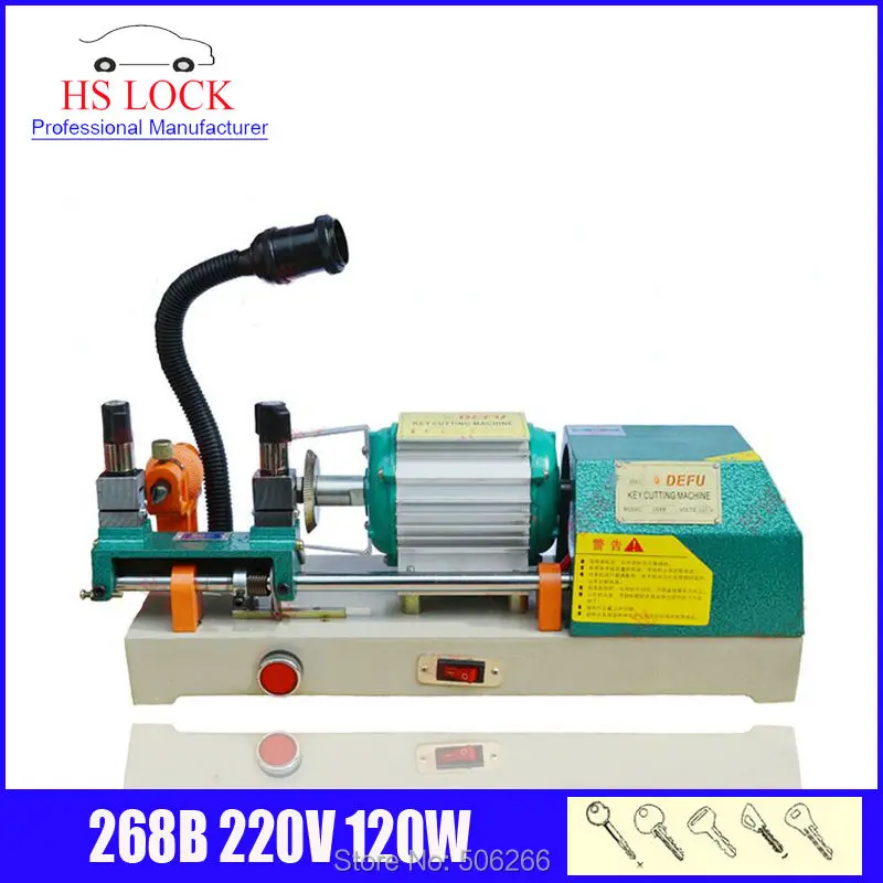 original defu 268B key cutting machine 220v 120w auto key duplication machine made in China fast ship 
original defu 268B key cutting machine 220v 120w auto key duplication machine made in China fast ship