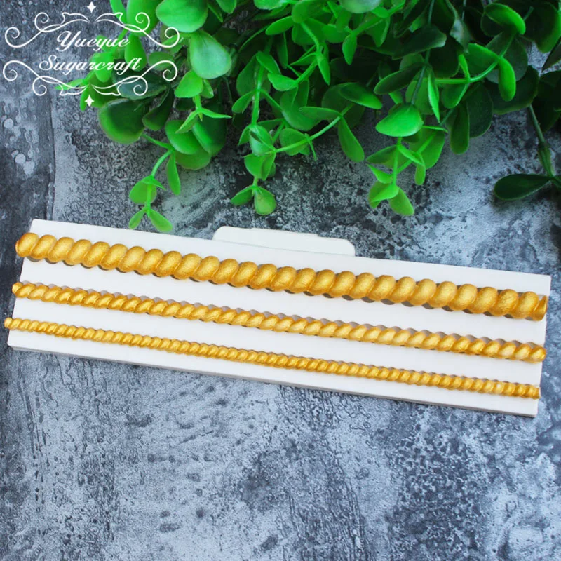 Yueyue Sugarcraft 1 piece bead border silicone mold fondant mold cake decorating tools chocolate gumpaste mold
Yueyue Sugarcraft 1 piece bead border silicone mold fondant mold cake decorating tools chocolate gumpaste mold