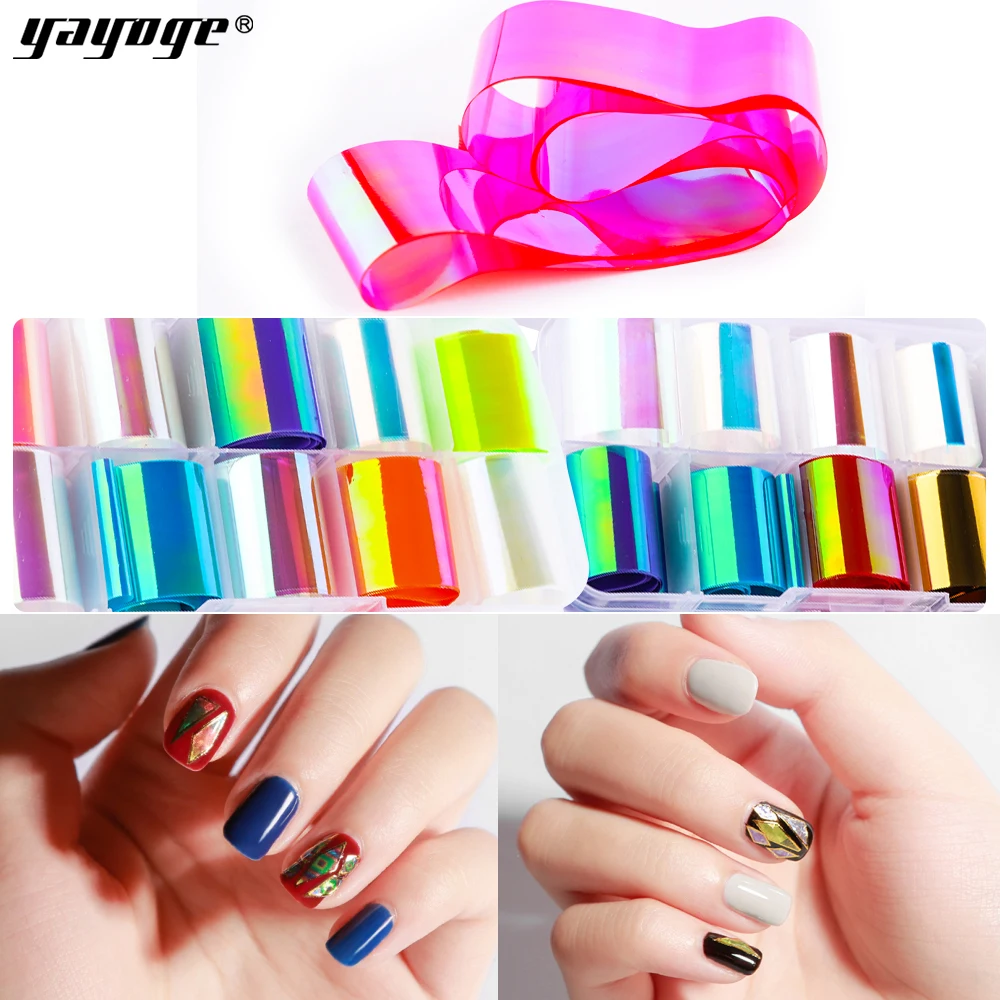Yayoge Nail Sticker Decorations Snowflake Holographic Nail Foils Nail Art Transfer Foil Sticker Paper Craft Decoration Manicure
Yayoge Nail Sticker Decorations Snowflake Holographic Nail Foils Nail Art Transfer Foil Sticker Paper Craft Decoration Manicure