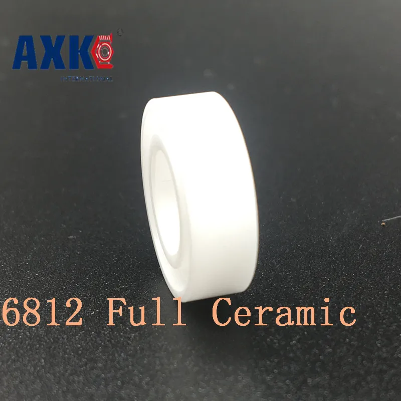 

Axk 6812 Full Ceramic Bearing ( 1 Pc ) 60*78*10 Mm Zro2 Material 6812ce All Zirconia Ceramic 6812 Ball Bearings