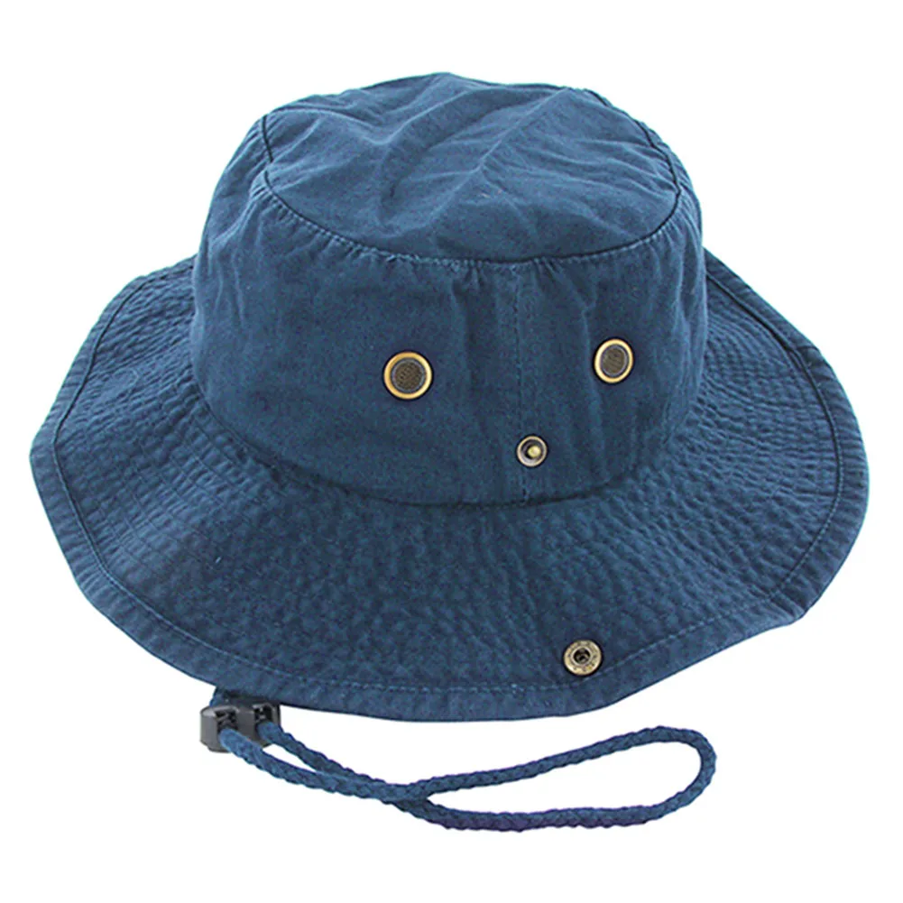 Drawstring Sun Protection Wide Brim Men Bucket Hat Casual Military Cap Hunting Summer Outdoor Mountain Fishing
Drawstring Sun Protection Wide Brim Men Bucket Hat Casual Military Cap Hunting Summer Outdoor Mountain Fishing