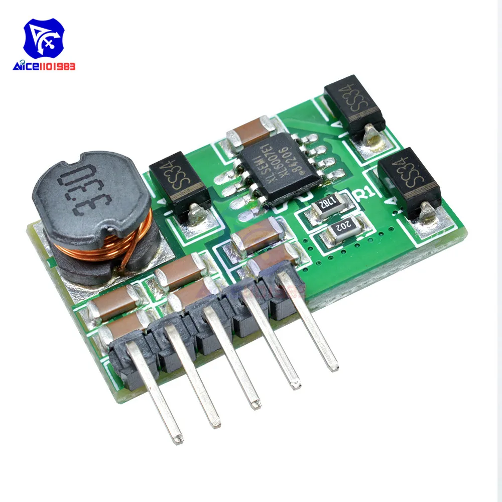 DC DC Step Up Boost Converter Power Supply Module DC 3-18V to ±5V/6V/9V/12V/15V/24V Positive Negative Voltage Converter with Pin
DC DC Step Up Boost Converter Power Supply Module DC 3-18V to ±5V/6V/9V/12V/15V/24V Positive Negative Voltage Converter with Pin