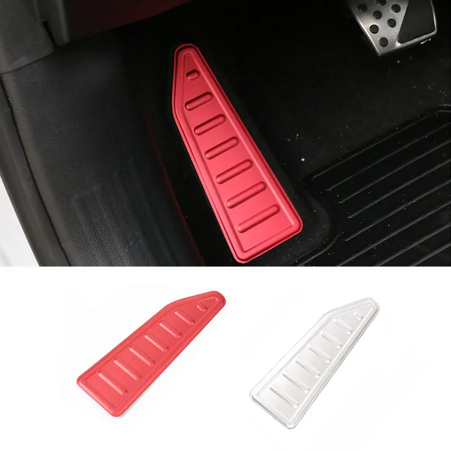 Car-Styling Left Side Foot Pedal Rest Plate For Jeep Renegade 2015+ Interior Moulding Parts Red Silver Aluminium New
Car-Styling Left Side Foot Pedal Rest Plate For Jeep Renegade 2015+ Interior Moulding Parts Red Silver Aluminium New