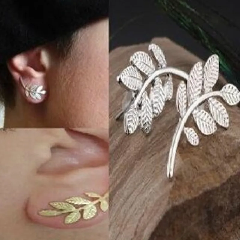 LUSION Trendy Elegant Leaf Stud Earrings For Woman Gold Sliver Color Cheap Statement Earrings Jewelry Party Wholesale Price New
LUSION Trendy Elegant Leaf Stud Earrings For Woman Gold Sliver Color Cheap Statement Earrings Jewelry Party Wholesale Price New