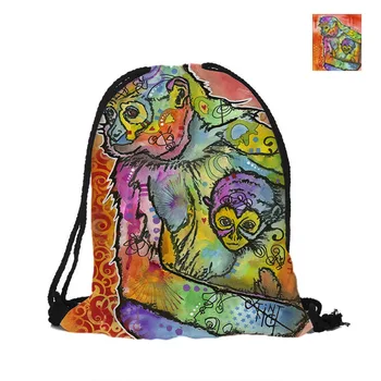 Monkey Printing Drawstring Backpack For Beach School Shopping Fashion Polyester Bags Women Men Pouch Backpacks Shoulder Bag
Monkey Printing Drawstring Backpack For Beach School Shopping Fashion Polyester Bags Women Men Pouch Backpacks Shoulder Bag