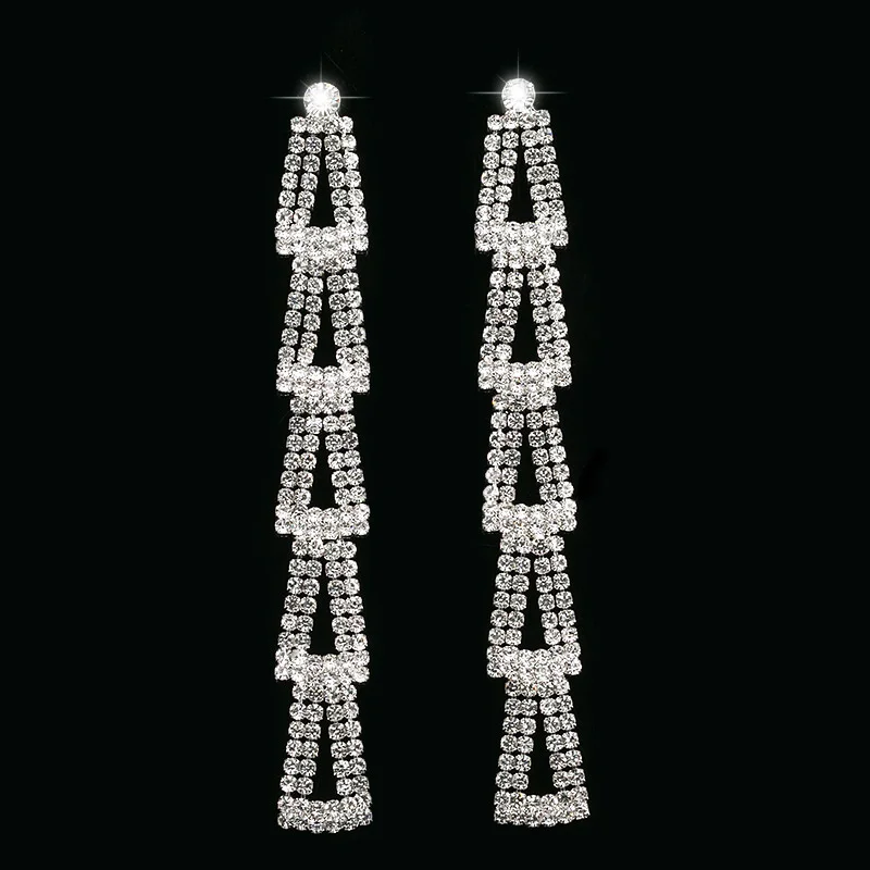 2016 Fashion Bohemian Drop Earrings Fashion Jewelry Silver Plated Vintage Long Earrings For Women With Crystal Wedding #E344
2016 Fashion Bohemian Drop Earrings Fashion Jewelry Silver Plated Vintage Long Earrings For Women With Crystal Wedding #E344