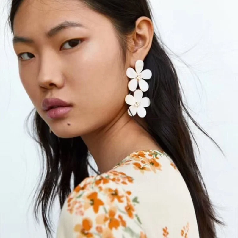 Lalynnlys ZA Flower Drop Earrings For Girls Simulated Pearl Dangle Earring Bohemian Statement Party Wedding Jewelry Gifts E60101
Lalynnlys ZA Flower Drop Earrings For Girls Simulated Pearl Dangle Earring Bohemian Statement Party Wedding Jewelry Gifts E60101