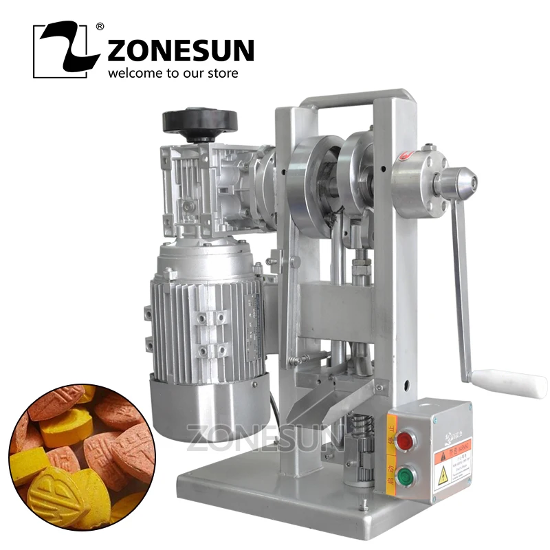 Single punch tablet press machine/tablet pressing machine both motor-driven and handle manual/mini pill maker
Single punch tablet press machine/tablet pressing machine both motor-driven and handle manual/mini pill maker